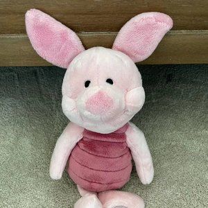Disney Plush Winnie the Poo's Piglet Genuine - Medium
